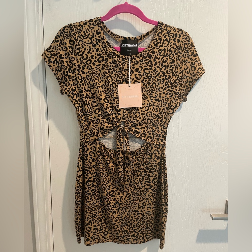 Kittenish Mini Dress